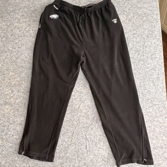 Phila Eagles Joggers Men’s 3XL Reebok On Field NFL Equipment Fleece Black‎ - Picture 1 of 9